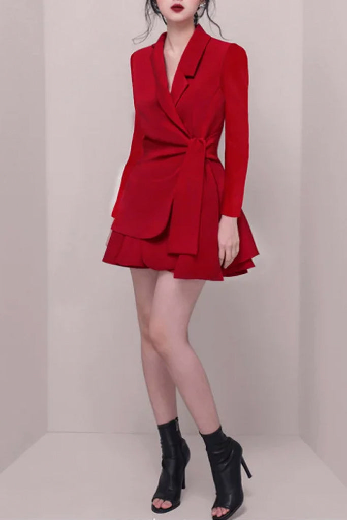 Marigold Σετ με Σακάκι και Μίνι Φούστα | Σετ - Clothing Sets | Marigold Set with Blazer and Mini Skirt