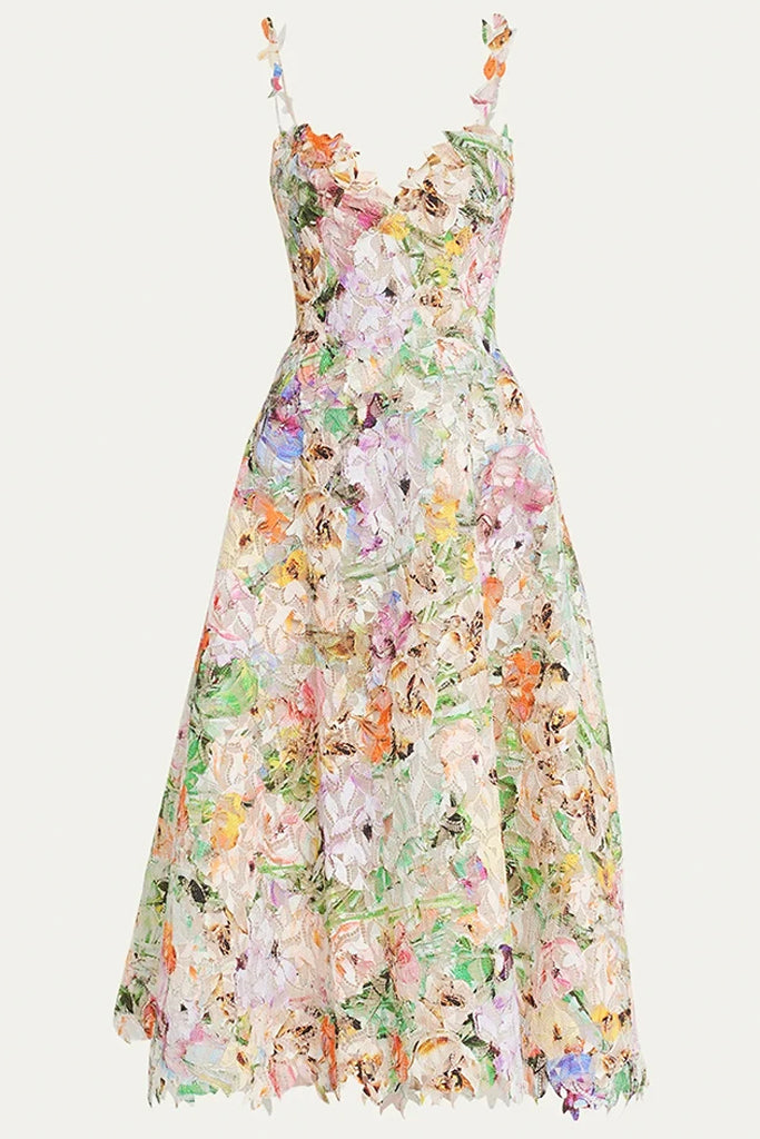 Veridian Φλοράλ Αμάνικο Φόρεμα | Φορέματα - Dresses | Veridian Floral Sleeveless Dress