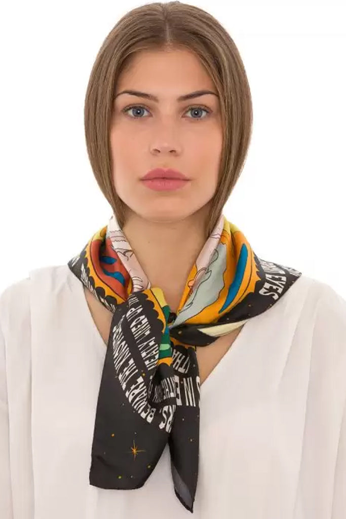 Planet Poetry Silk Scarf