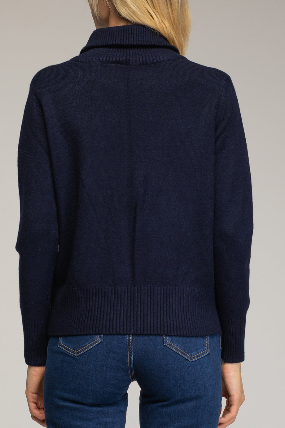 Maelle Πλεκτή Ζακέτα με Φερμουάρ | Ζακέτες Πλεκτά Knitwear Cardigans | Maelle Zip-Up Knit Jacket with High Collar