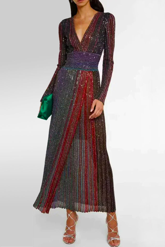 Parry Πολύχρωμο Πλεκτό Φόρεμα | Φορέματα - Dresses | Parry Multicolor Knit Dress