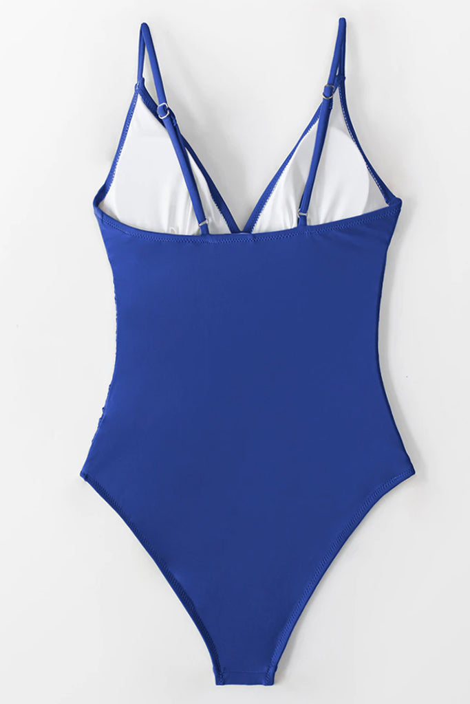 Soleil Μπλε Ολόσωμο Μαγιό | Γυναικεία Μαγιό - Beachwear - SWEET & SALTY