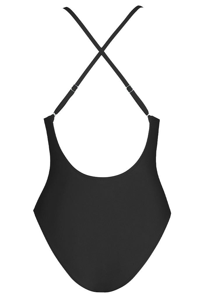 Jacey Μαύρο Ολόσωμο Μαγιό | Γυναικεία Μαγιό - Beachwear - Jacey Black One Piece Swimsuit