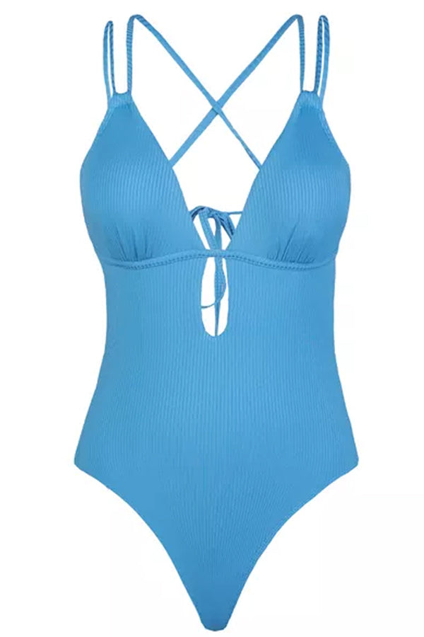 Viona Γαλάζιο Ολόσωμο Μαγιό | Γυναικεία Μαγιό - Ολόσωμα Μαγιό - Beachwear