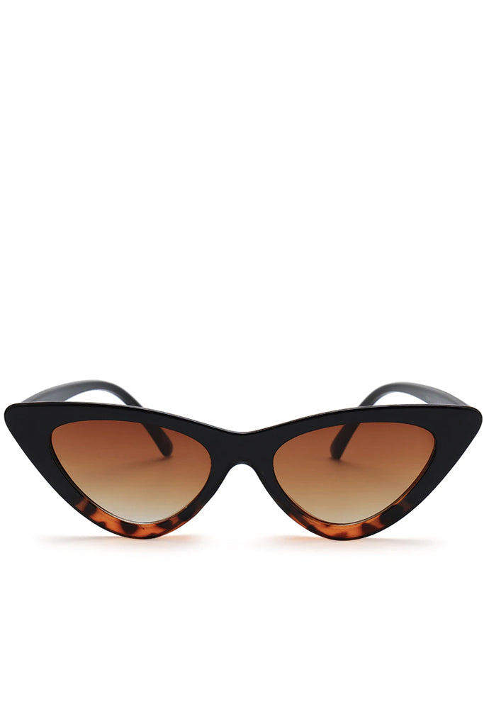 Mael Cat-Eye Μαύρα Fashion Γυαλιά Ηλίου με Animal Print | Γυναικεία Γυαλιά Ηλίου - Regardez