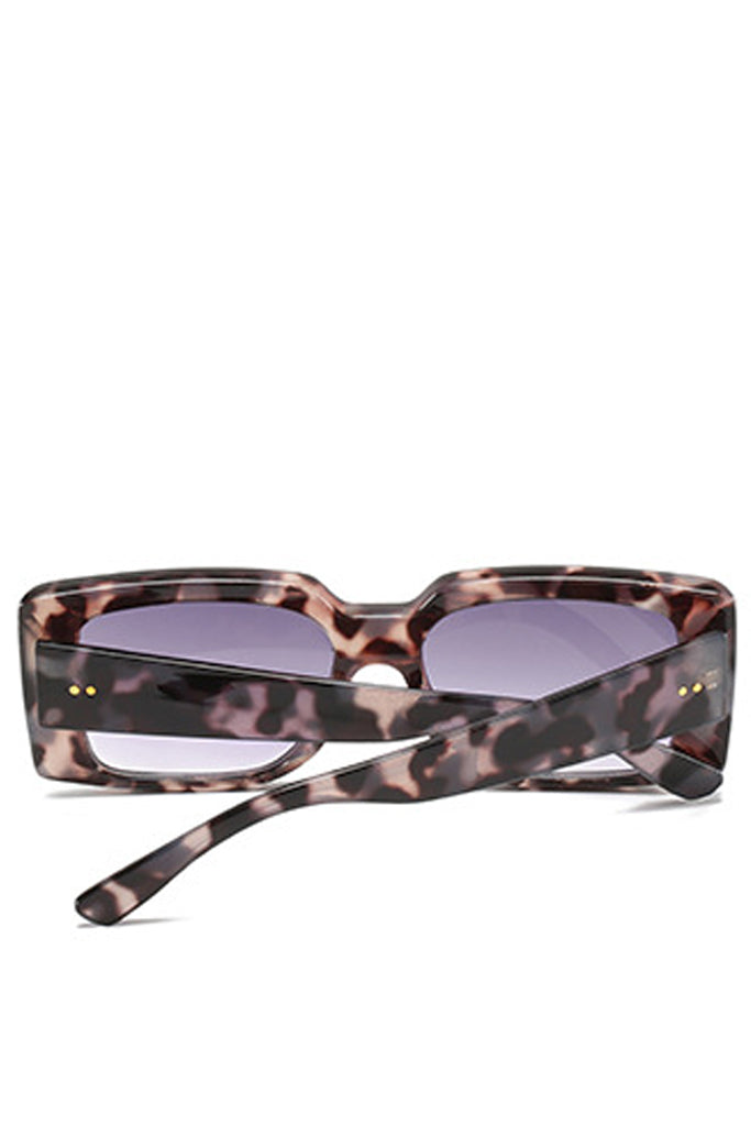 Arlenia Oversized Γκρι Ροζ Animal Print Fashion Γυαλιά Ηλίου | Γυναικεία Γυαλιά Ηλίου - Regardez