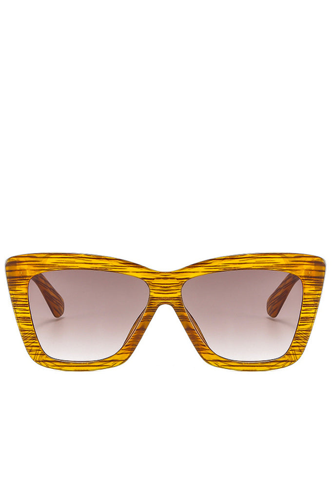 Norse Κίτρινα Cat Eye Fashion Γυαλιά Ηλίου | Γυναικεία Γυαλιά Ηλίου - Regardez Norse Yellow Cat Eye Fashion Sunglasses