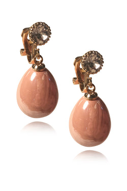 Harty Ροζ Σκουλαρίκια με Κλιπ | Κοσμήματα - Σκουλαρίκια
