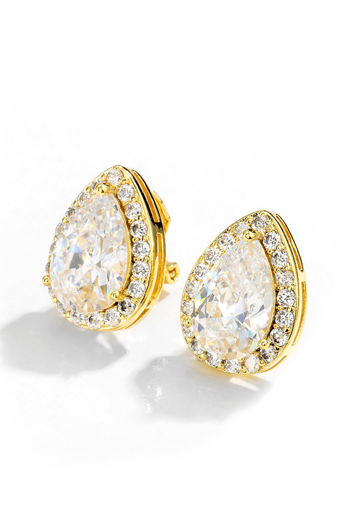 Ditaly Clip Earrings with Crystal