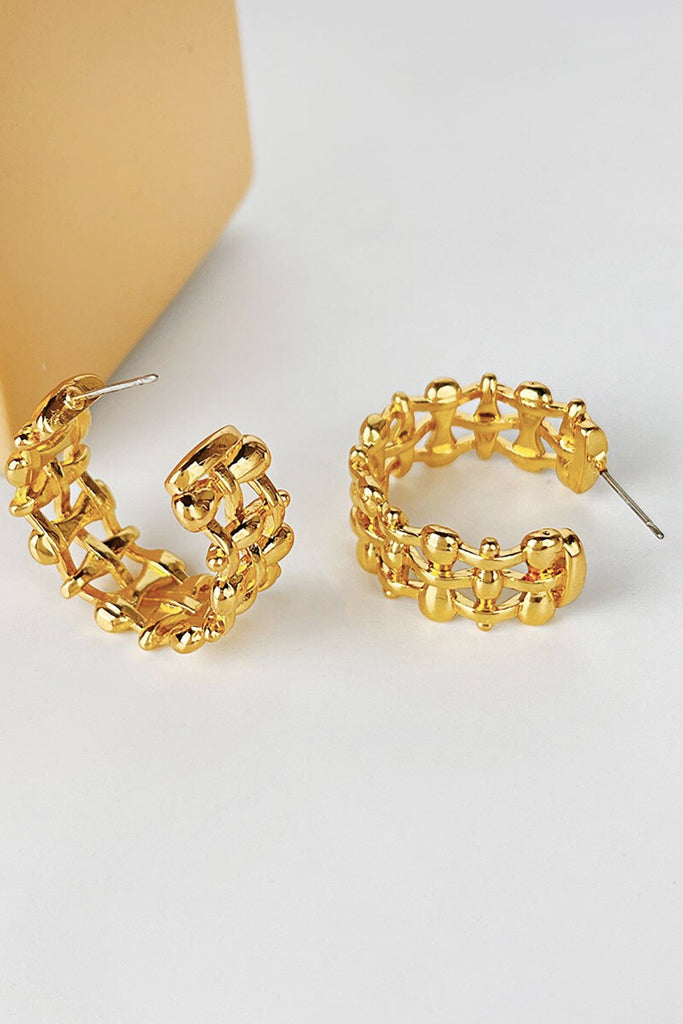 Luella Χρυσά Σκουλαρίκια Κρίκοι | Κοσμήματα - Σκουλαρίκια - Κρίκοι