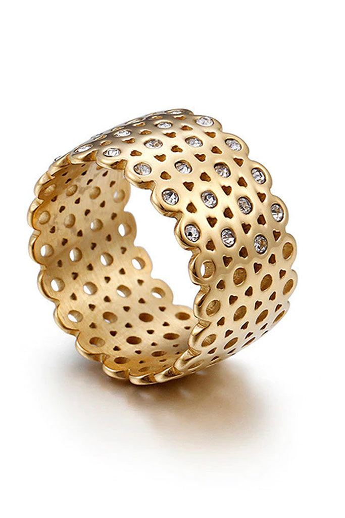 Wren Ασημί Δαχτυλίδι με Κρύσταλλα | Κοσμήματα - Δαχτυλίδια
