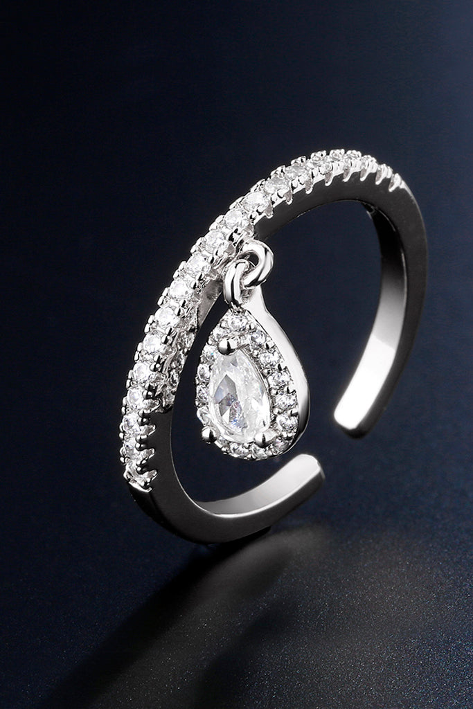 Gyda Ασημί Δαχτυλίδι με Κρύσταλλα | Κοσμήματα - Δαχτυλίδια