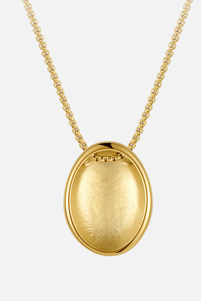 Pebble Χρυσό Μενταγιόν | Κοσμήματα - Μενταγιόν - Κολιέ | Pebble Gold Pendant