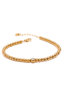 Starlight Χρυσό Βραχιόλι με Κρύσταλλα | Κοσμήματα - Βραχιόλια- Αλυσίδες