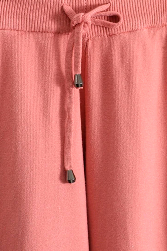 Remington Ροζ Πλεκτό Σετ Πουλόβερ και Παντελόνι | Γυναικεία Ρούχα - Πλεκτά Σετ - Moncye