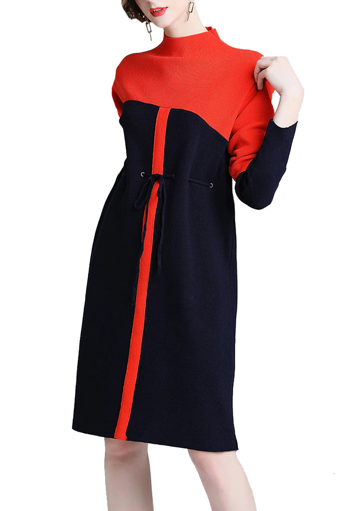 Margosha Πολύχρωμο Πλεκτό Φόρεμα | Γυναικεία Ρούχα - Φορέματα - Πλεκτά 