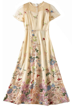 Begonia Φόρεμα με Δαντέλα και Τούλι | Γυναικεία Ρούχα - Φορέματα 