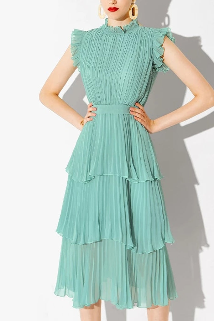 Brigitta Βεραμάν Φόρεμα με Πλισέ | Γυναικεία Ρούχα - Φορέματα - Βραδινά