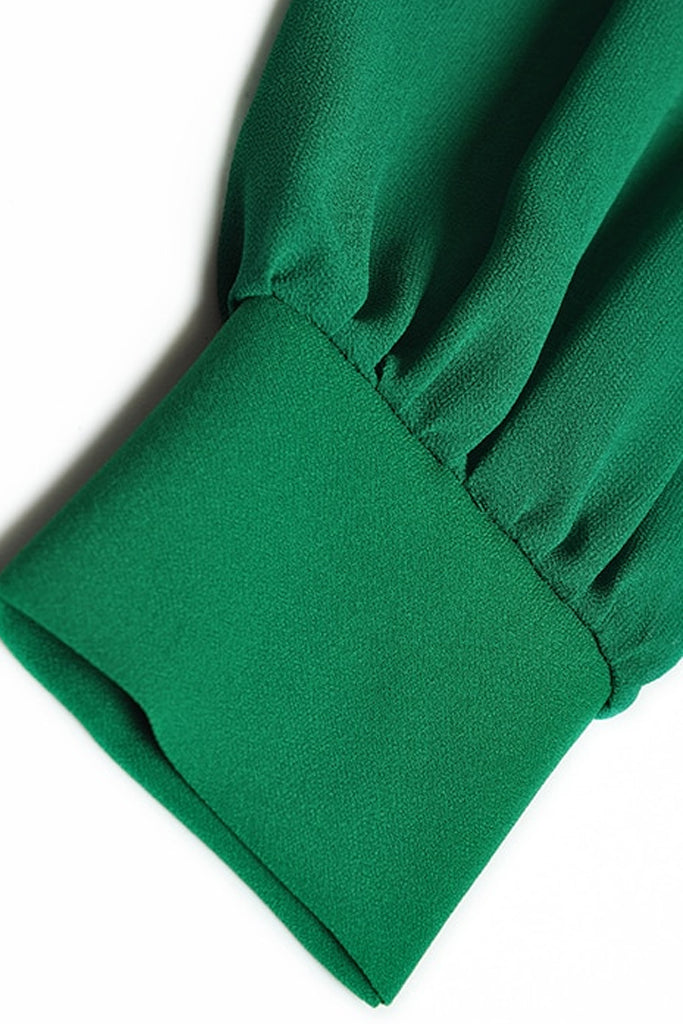Raifa Πράσινο Φόρεμα | Γυναικεία Ρούχα - Φορέματα - Βραδινά Raifa Emerald Green Dress