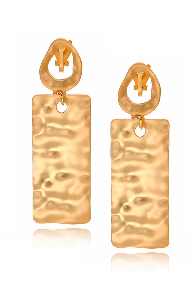 Audrina Χρυσά Σκουλαρίκια με Κλιπ | Κοσμήματα - Σκουλαρίκια