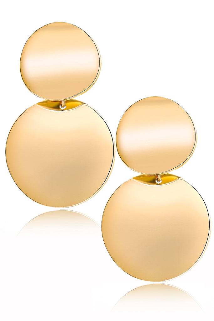 Olympe Χρυσά Σκουλαρίκια | Κοσμήματα - Σκουλαρίκια για Τρυπημένα Αυτιά