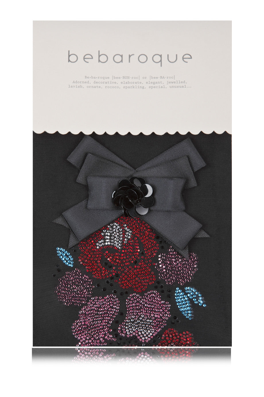 Μαύρο Καλσόν Λουλούδι | Καλσόν - BEBAROQUE