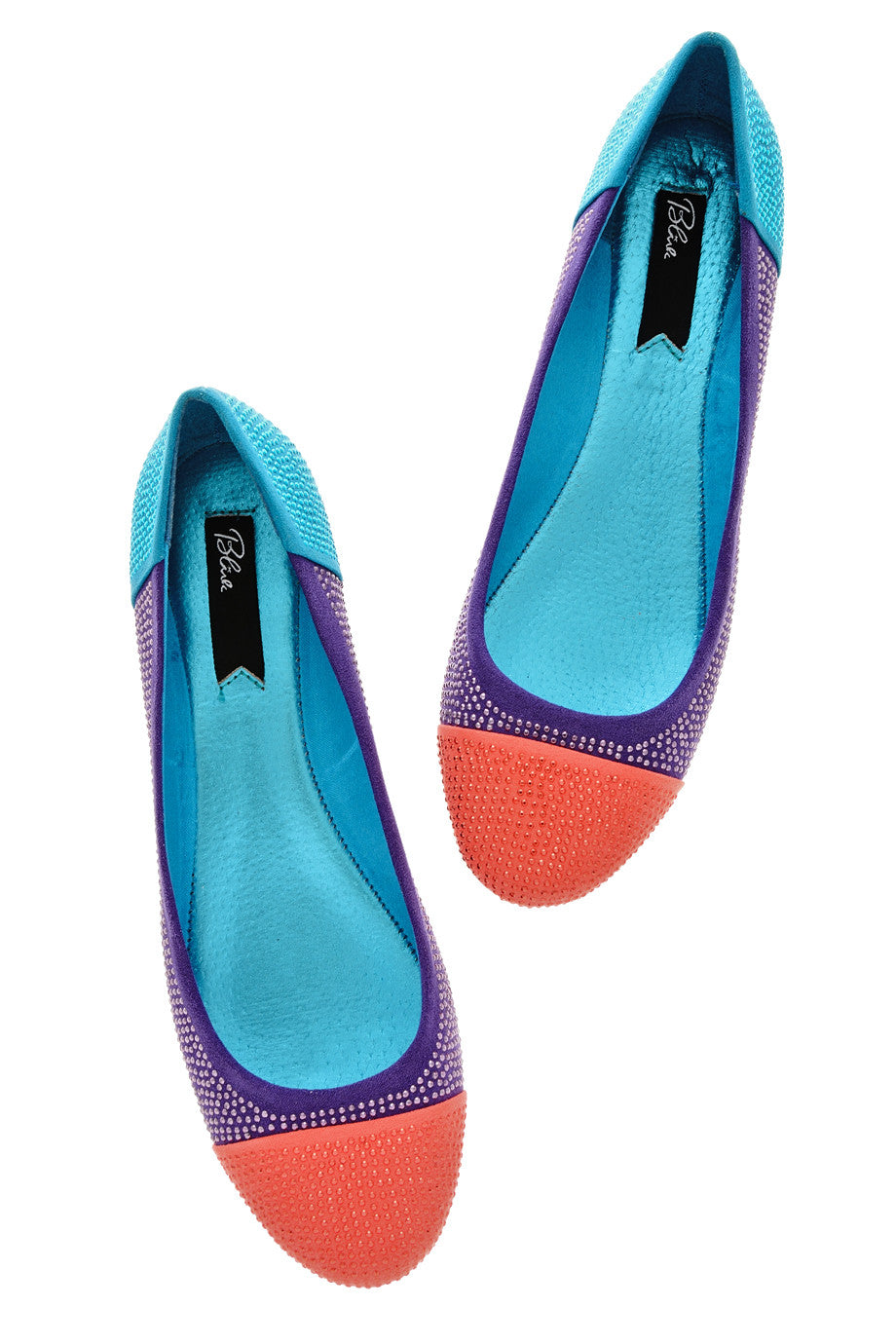 Πολύχρωμες Μπαλαρίνες με Στρας - Blink | Γυναικεία Παπούτσια