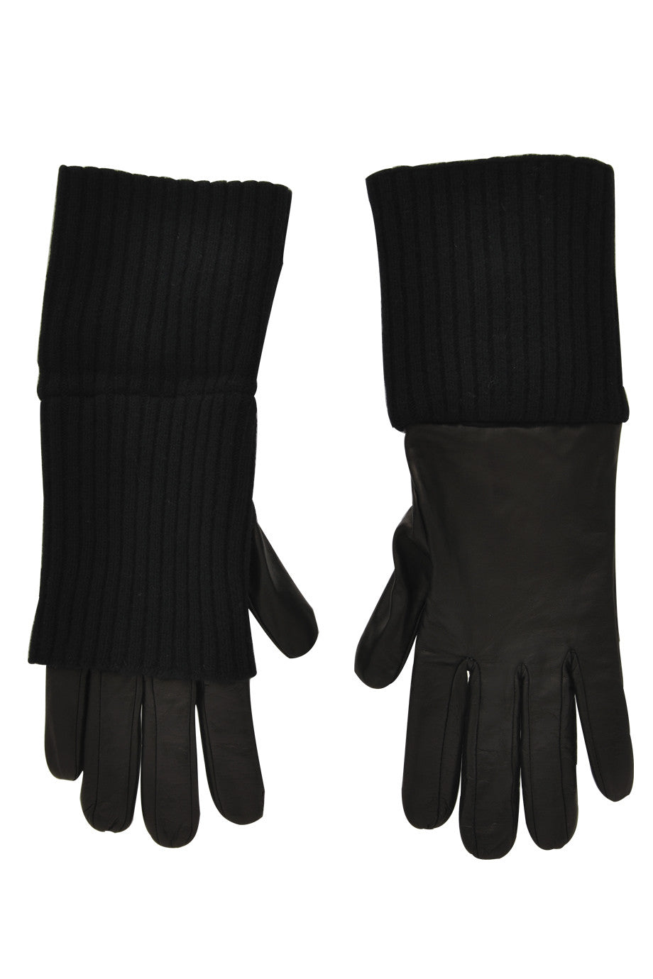 Μαύρα Δερμάτινα Γάντια - Dolce & Gabbana | Γυναικεία Γάντια