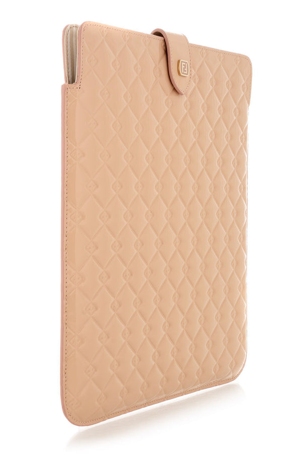 QUILTED Μπεζ Θήκη IPad