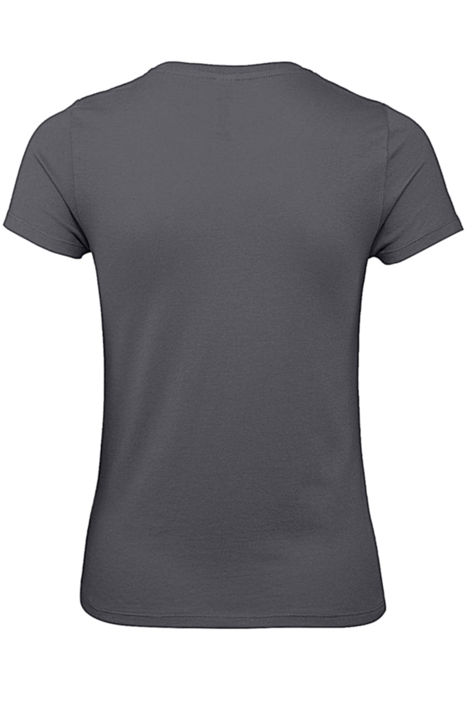 Σκούρο Γκρι Μονόχρωμο Κοντομάνικο Μπλουζάκι T-Shirt | Γυναικεία Ρούχα T-Shirts - Bitter & Cute