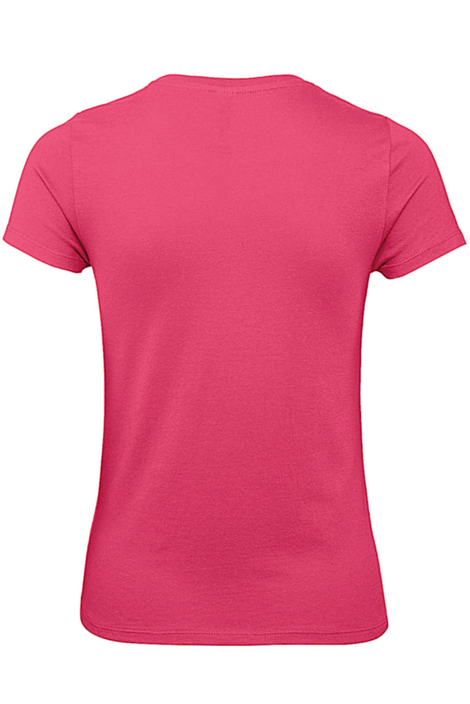 Φούξια Μονόχρωμο Κοντομάνικο Μπλουζάκι T-Shirt | Γυναικεία Ρούχα T-Shirts - Bitter & Cute