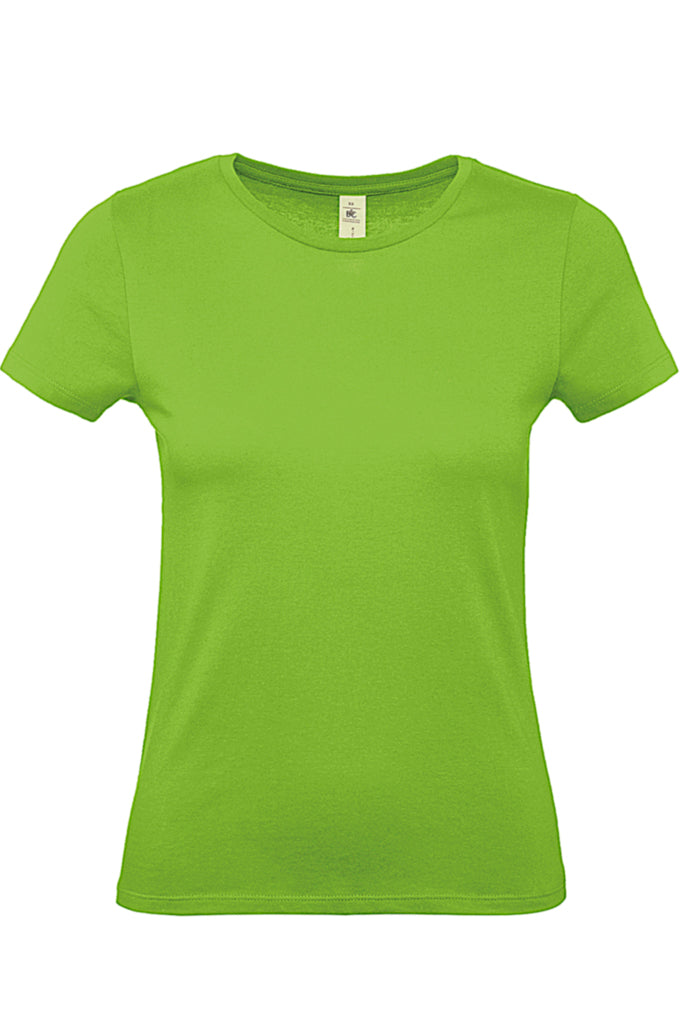 Πράσινο Μονόχρωμο Κοντομάνικο Μπλουζάκι T-Shirt | Γυναικεία Ρούχα T-Shirts - Bitter & Cute