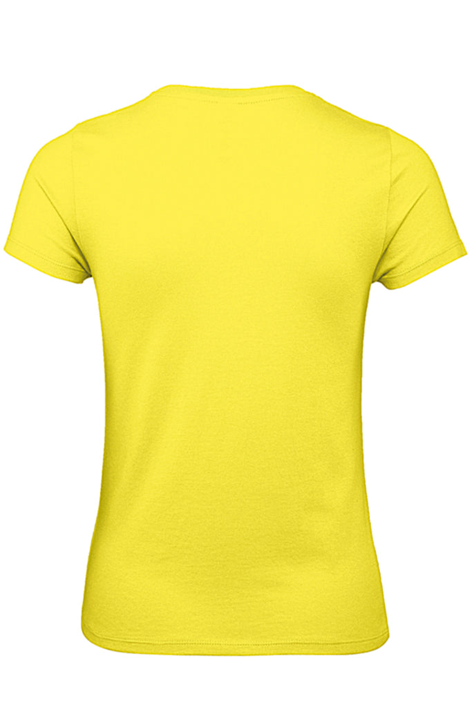Κίτρινο Μονόχρωμο Κοντομάνικο Μπλουζάκι T-Shirt | Γυναικεία Ρούχα T-Shirts - Bitter & Cute
