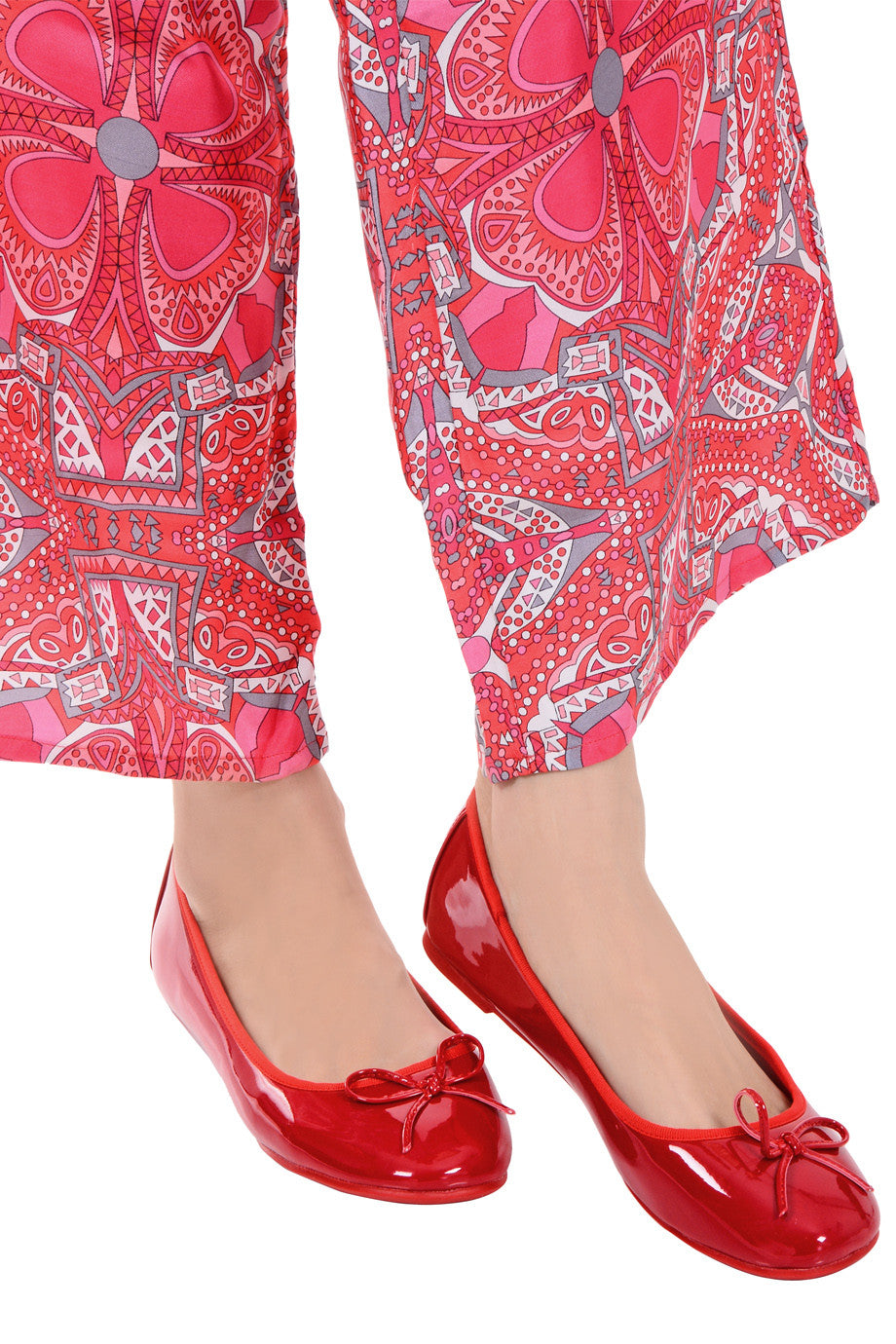 Κόκκινες Λουστρίνι Μπαλαρίνες - Francesco Milano | Γυναικεία Παπούτσια