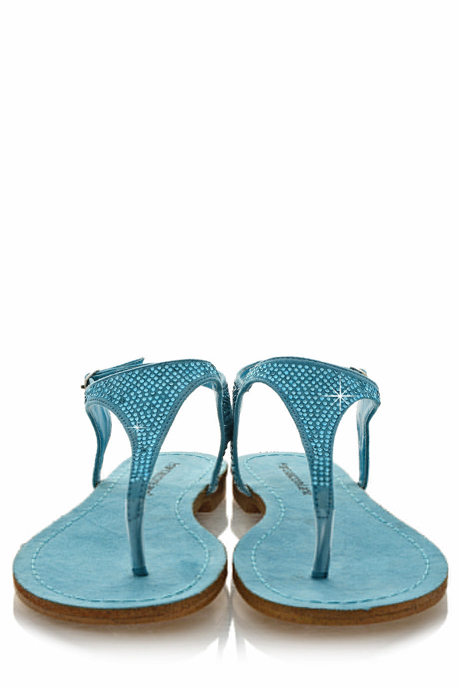 Τιρκουάζ Σανδάλια Κρύσταλλα - Francesco Milano | Γυναικεία Παπούτσια