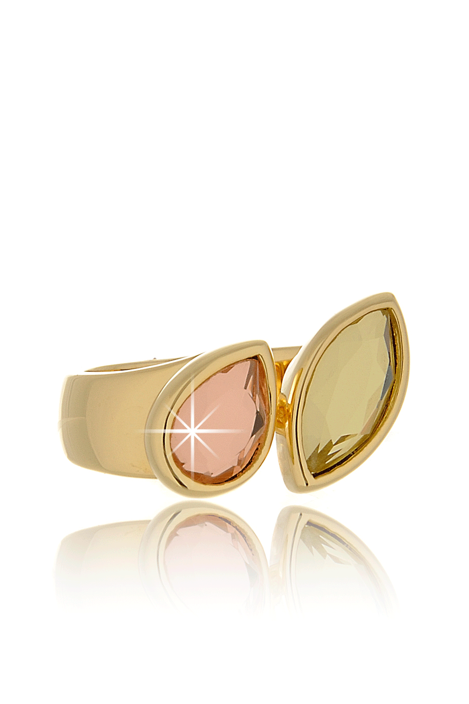 Ροζ Χρυσό Δαχτυλίδι - Isharya | Κοσμήματα