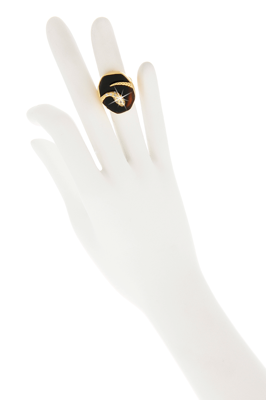 Μαύρο Δαχτυλίδι - Isharya | Κοσμήματα