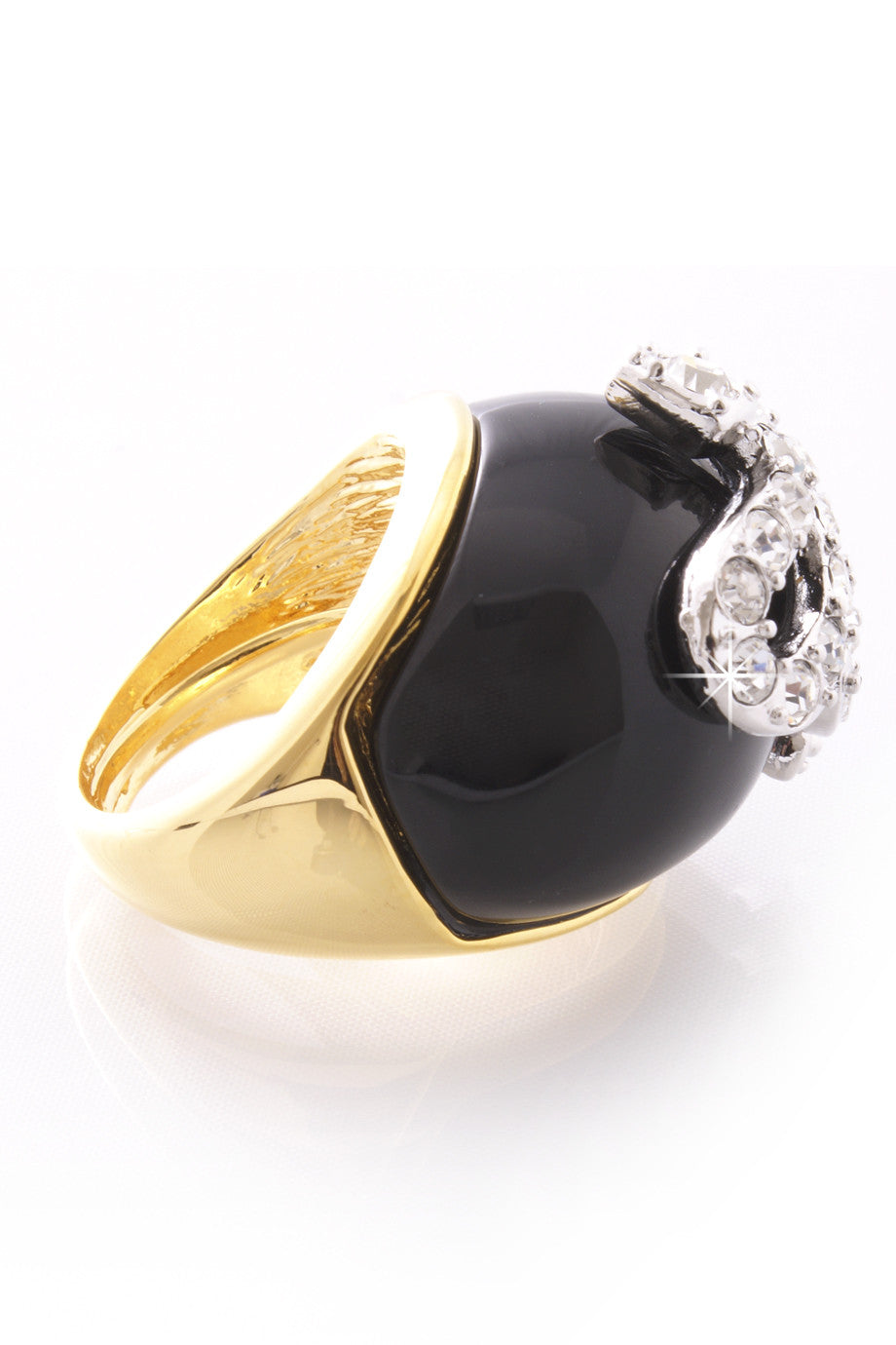 Μαύρο Δακτυλίδι Φίδι - Kenneth Jay Lane | Κοσμήματα