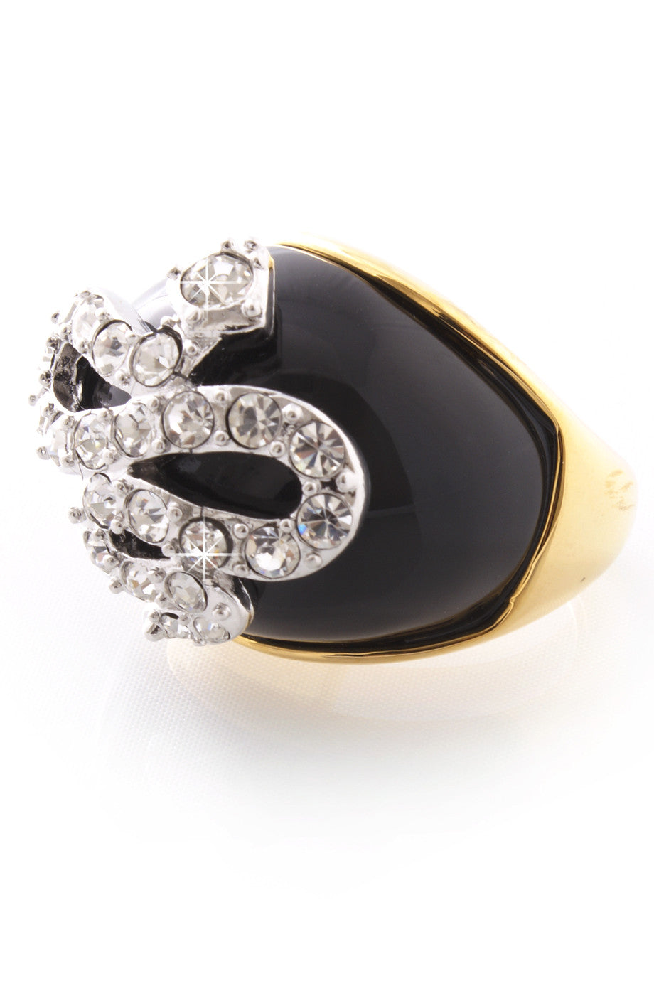 Μαύρο Δακτυλίδι Φίδι - Kenneth Jay Lane | Κοσμήματα