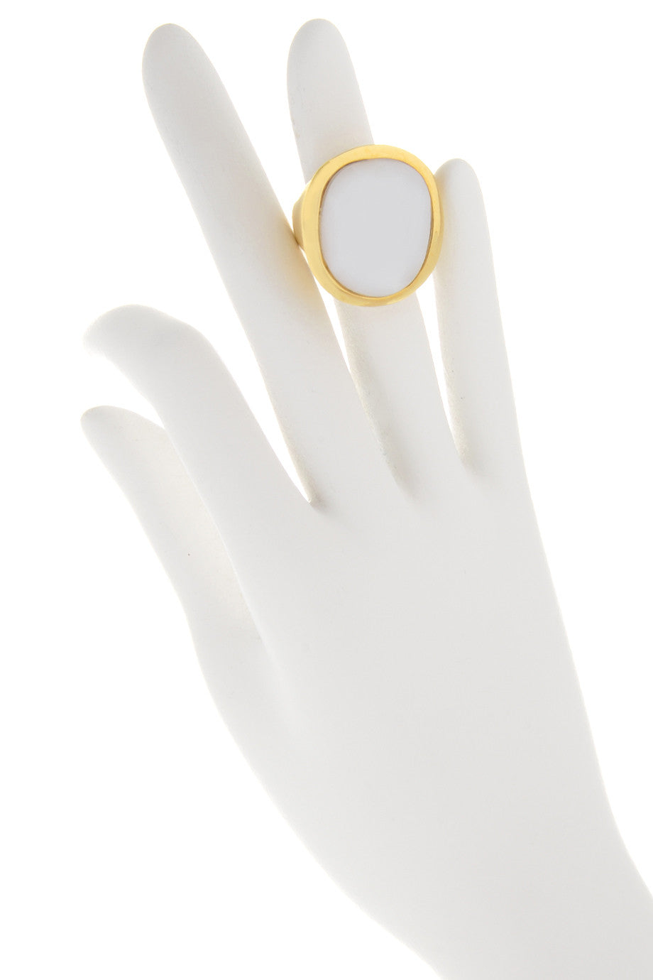 Στρογγυλό Χρυσό Δακτυλίδι - Kenneth Jay Lane | Κοσμήματα