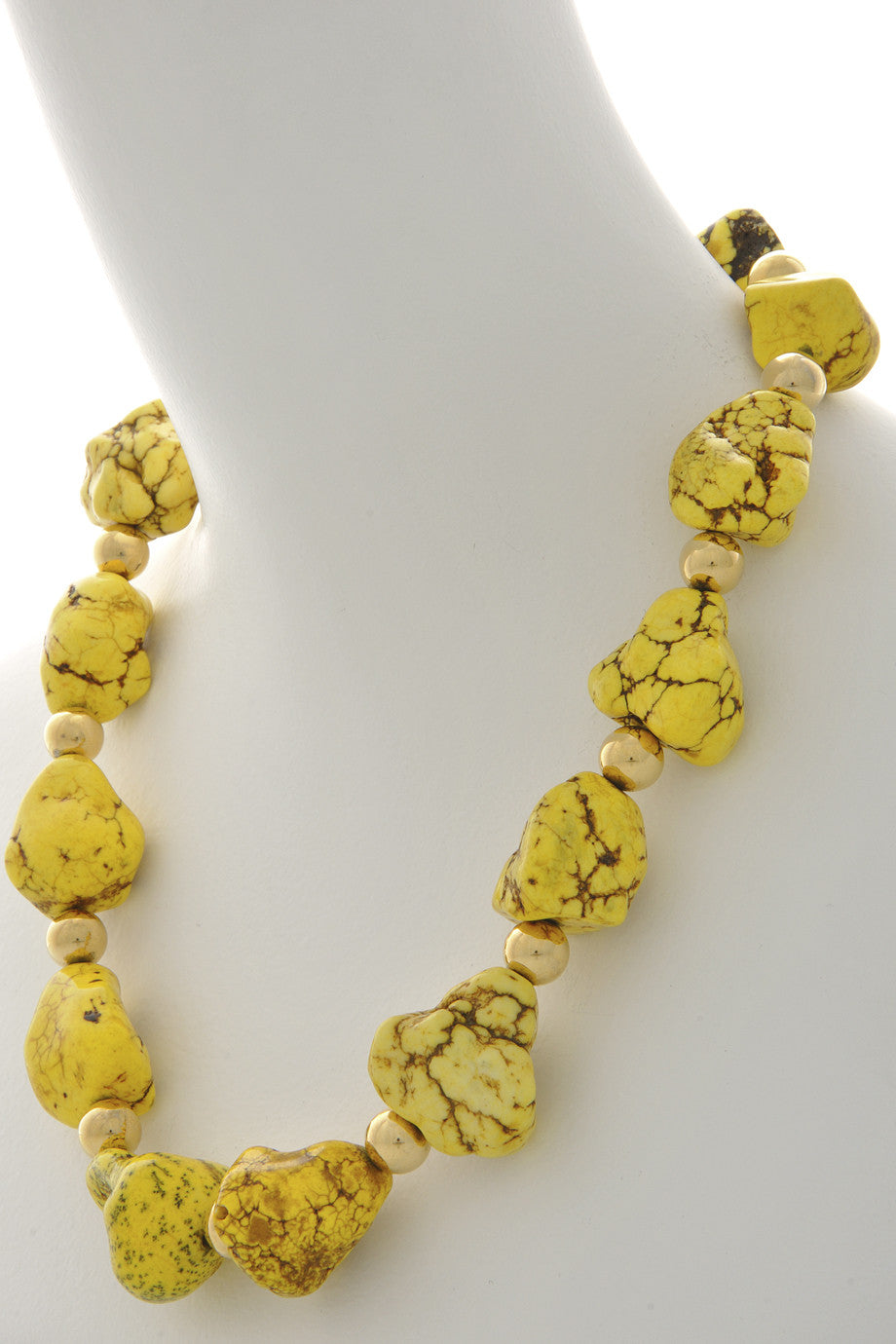 Kολιέ με Κίτρινες Πέτρες - Kenneth Jay Lane | Κοσμήματα