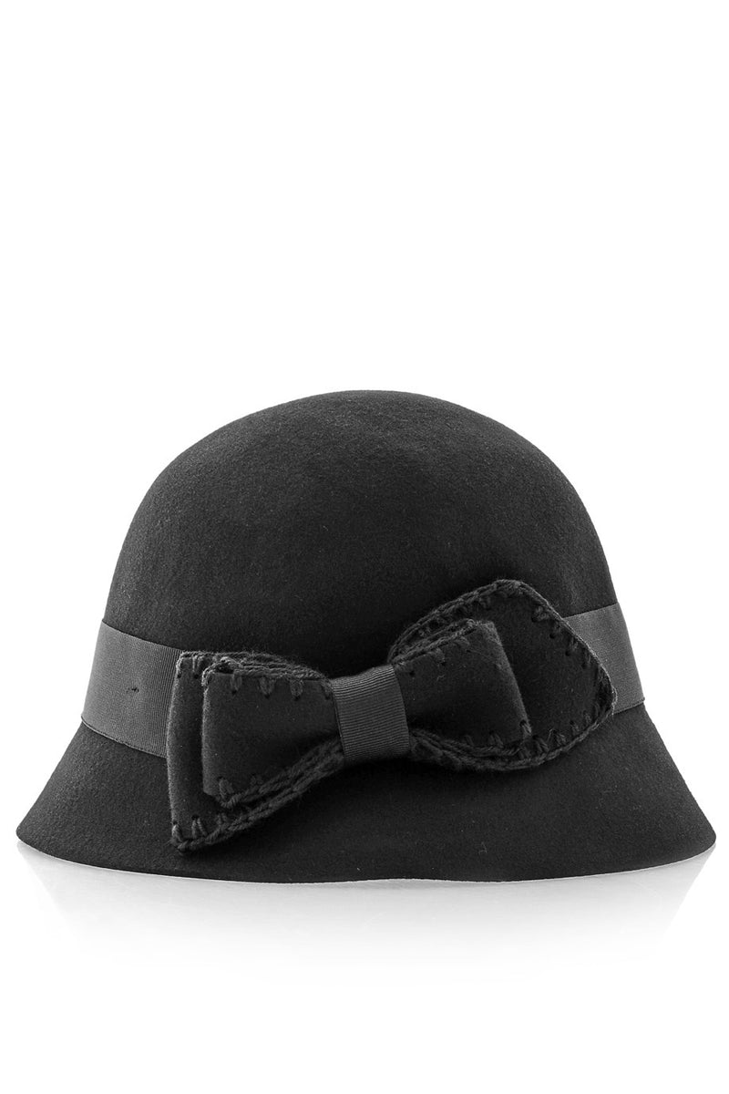 Μαύρο Μάλλινο Καπέλο | Γυναικεία Καπέλα