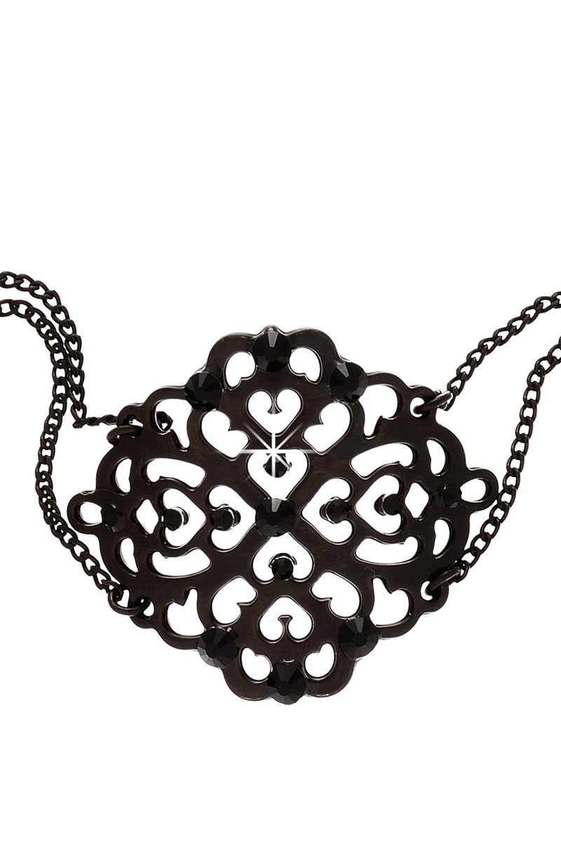 Μαύρο Μεταλλικό Βραχιόλι - lk Designs | Κοσμήματα