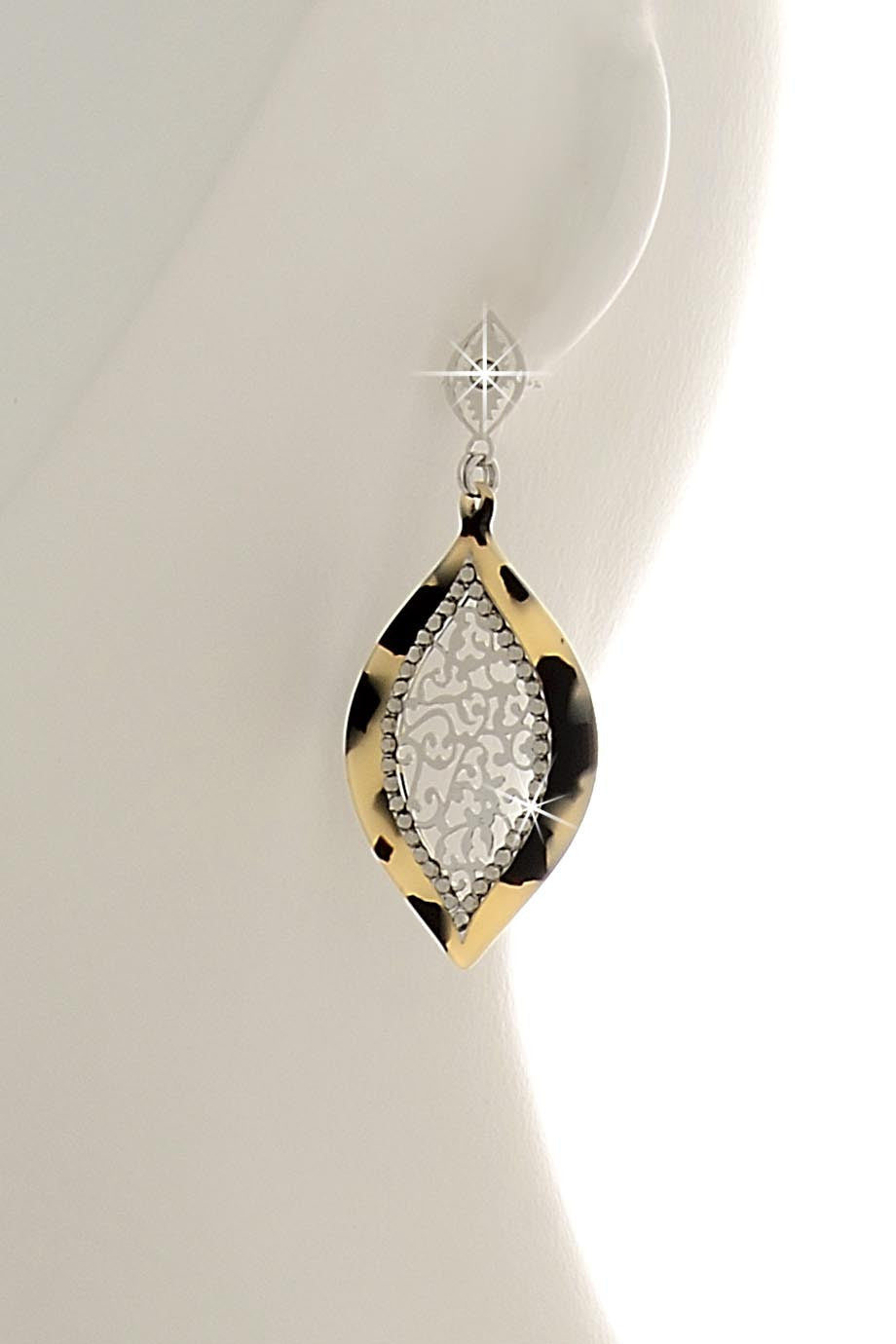 Σκουλαρίκια με Ταρταρούγα - Lk Designs | Κοσμήματα