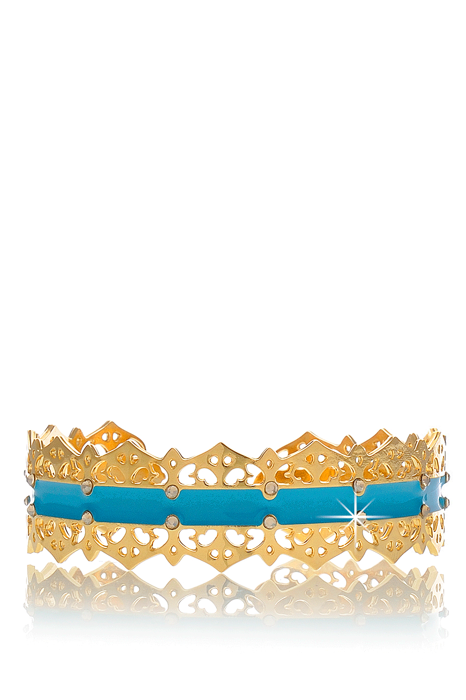 Χρυσό Τιρκουάζ Βραχιόλι - Lk Designs | Κοσμήματα