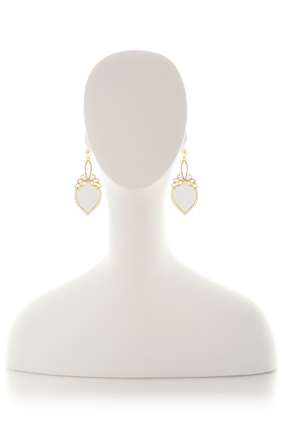 Λευκά Σκουλαρίκια - Lk Designs | Κοσμήματα