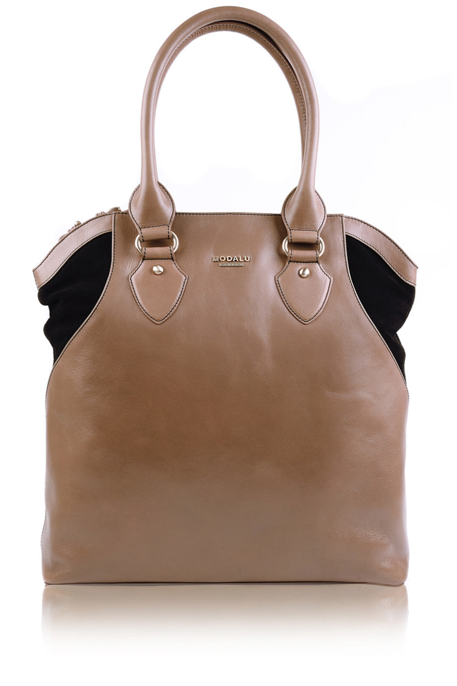 KELIS Large Brown Leather Bag