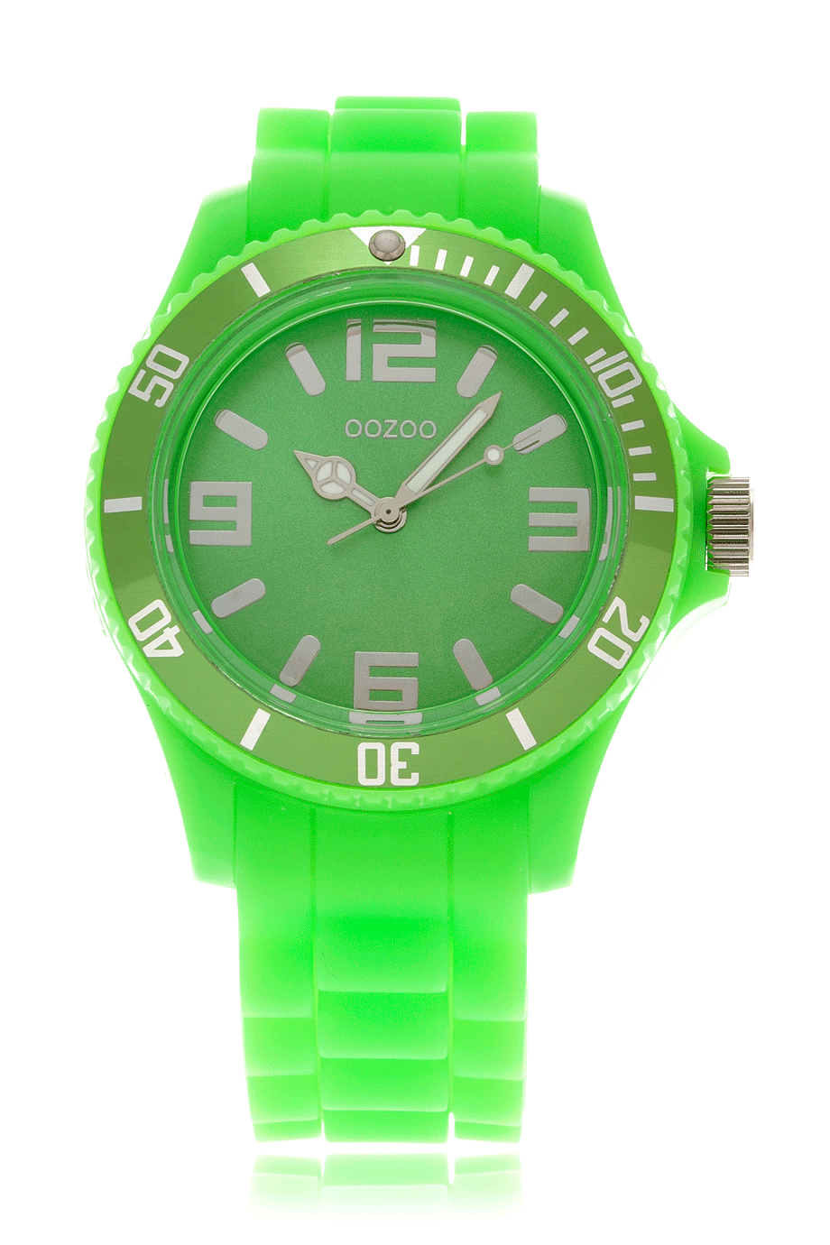 GREEN Phosphorescent Green Watch