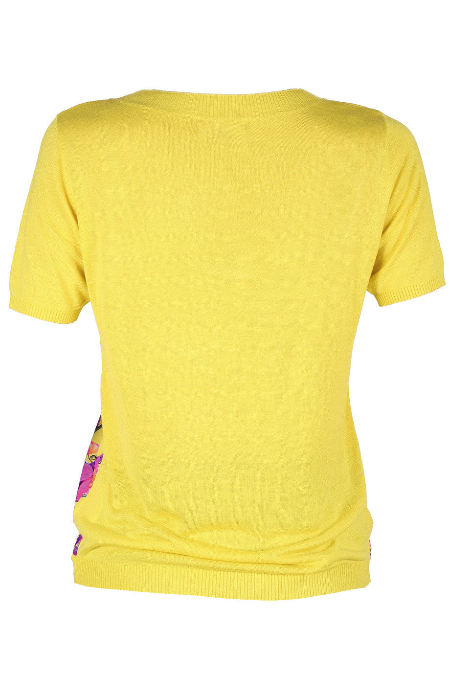 Κίτρινη Εμπριμέ Μπλούζα | Γυναικεία Ρούχα