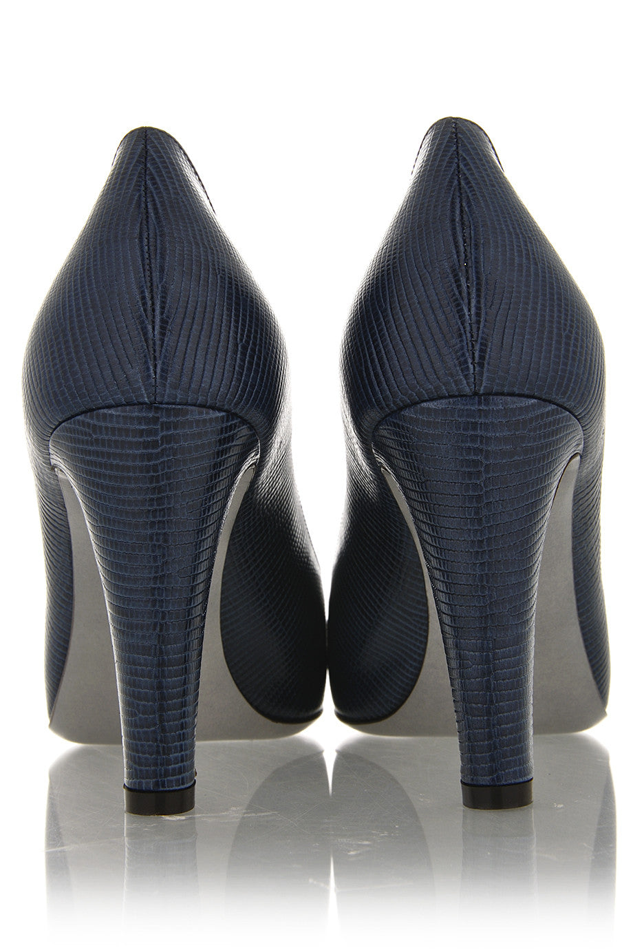 Μπλε Δερμάτινες Γόβες - Sergio Rossi | Γυναικεία Παπούτσια